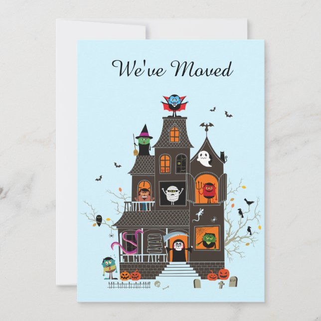 Engraçado termos mudado o endereço da casa assombr (Frente)