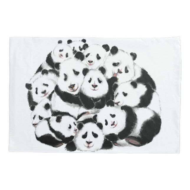 Engraçado Travesseiro Panda (Verso)