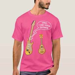 Engraçado Ukulele Guitar Camisa Como Eu Sou Seu Pa