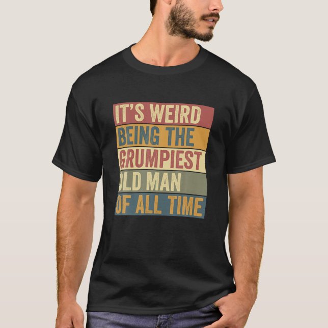 Engraçado Velho Engraçado Que Diz Camisa (Frente)