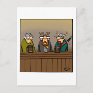 Engraçado vinho Humor Cartão postal "Espectickle