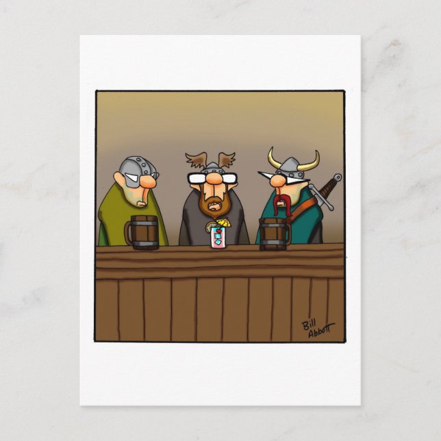 Engraçado vinho Humor Cartão postal "Espectickles" (Frente)