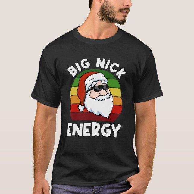 Engraçados Papais noeis de camisa de Natal Camisa  (Frente)