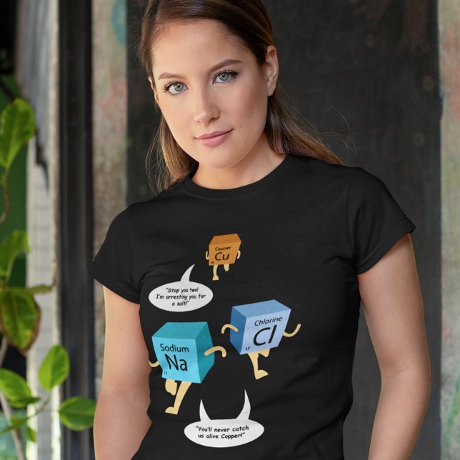 Engraçados Professores de Ciências das Gag Element (Funny Chemical Table Elements Gag Science Teachers Tri-Blend Shirt)