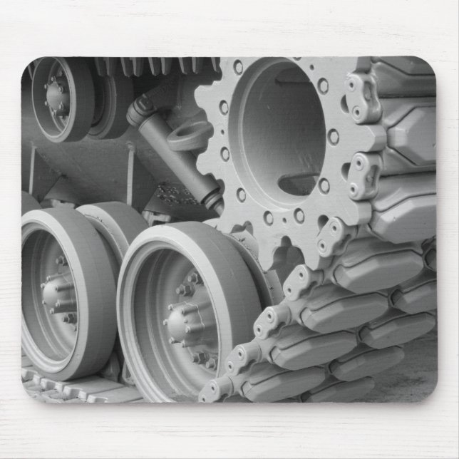 Engrenagens do tanque e trilha Mousepad (Frente)