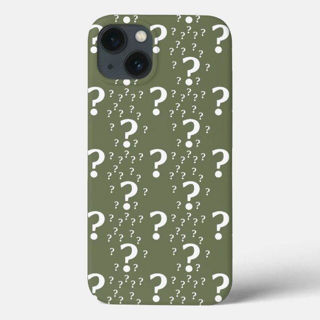 Enigma ponto de interrogação enigma puzzle verde o (Verso)