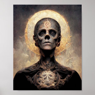 Enlightenso Fantasy Sci-Fi Art Poster