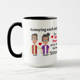 Enlouquecendo uma a outra caneca de café