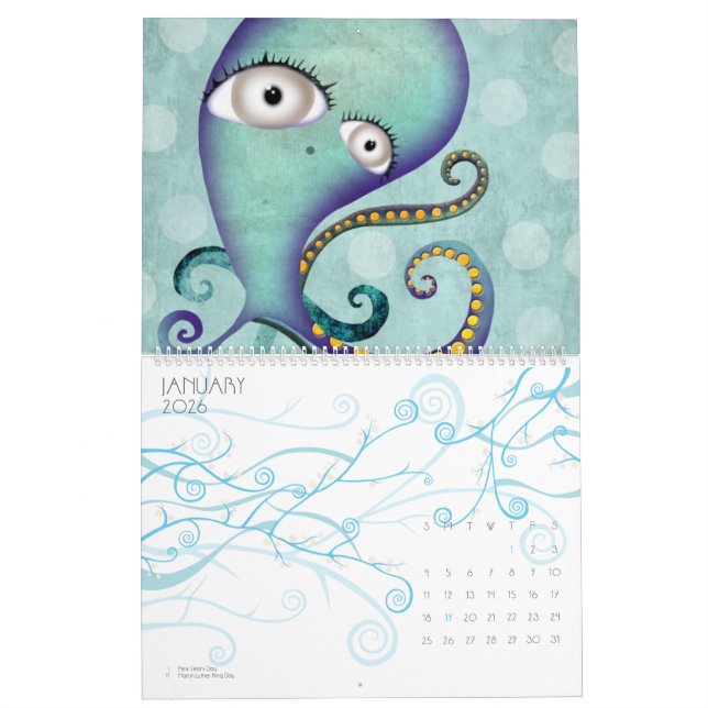 Enorme Calendário Único 2013 (Jan 2026)