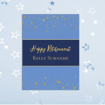 Enorme Celebração! Feliz aposentadoria Cartão de P