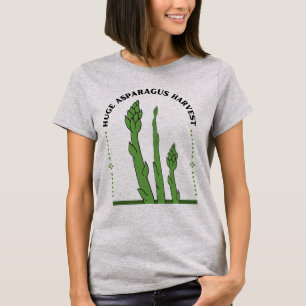Enorme Colheita de Espargos Camiseta Divertida par
