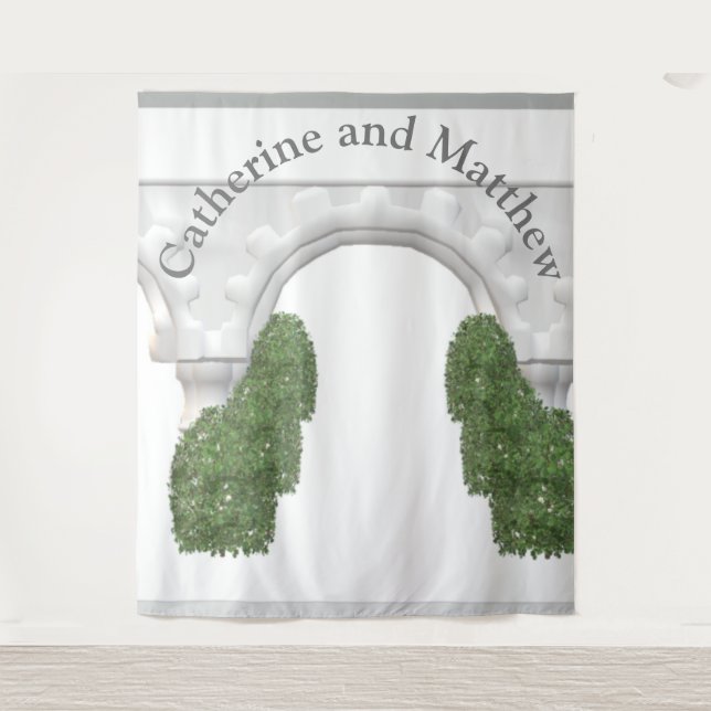 Enquadrado Bíblia católica Verse Tapeçaria (Frente)