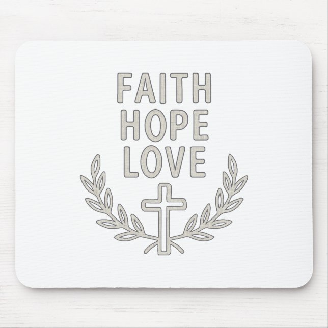 Enraizado na Graça - mousepad (Frente)