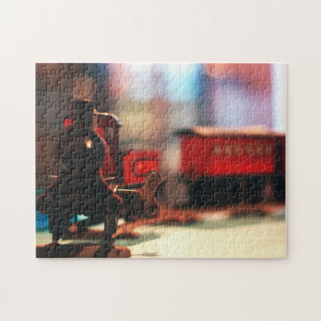 Enrole acima quebra-cabeça velho ajustado da (Horizontal)