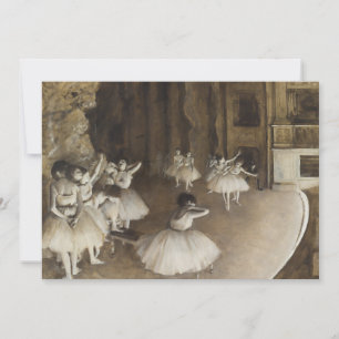 Ensaio De balés No Palco Edgar Degas