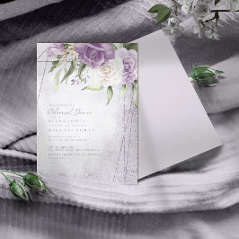 Ensaio de Casamento Floral Sparkles Mauve ID889