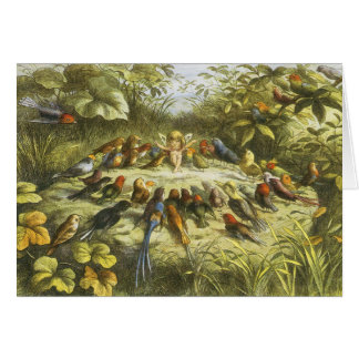 Ensaio no cartão do Fairyland por Richard Doyle