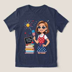 Ensino com Liberdade e Flavor - 4 de julho Profess