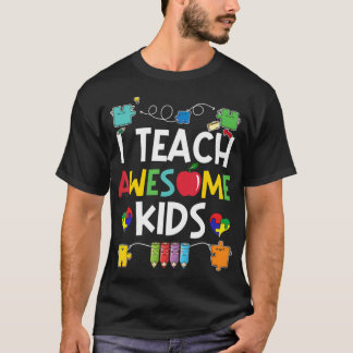 Ensino crianças incríveis camisa Autismo quebra-ca