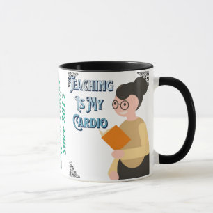 Ensino É Minha Xícara De Café De Professora Engraç