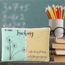 Ensino é Plantar Sementes Tenente Verde e Amarelo