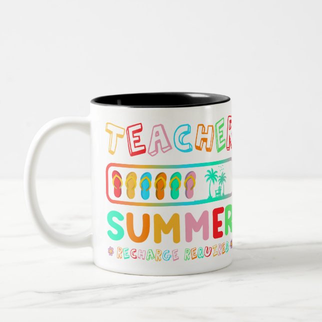 Ensino Recarregação de Verão Requerida Caneca de P (Esquerda)