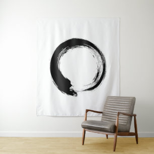 Enso Zen Circle Tapeçaria
