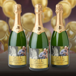 Então e Agora 2 Fotos 50º Aniversário de Casamento