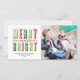 ENTÃO RETRO   CARTÃO COM FOTOS HOLIDAY