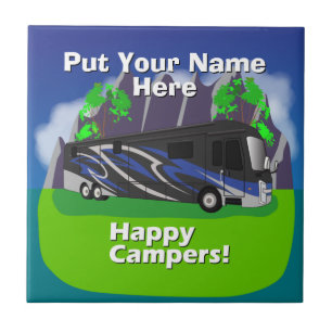 Entegra Aspire RV Blue Feliz Design