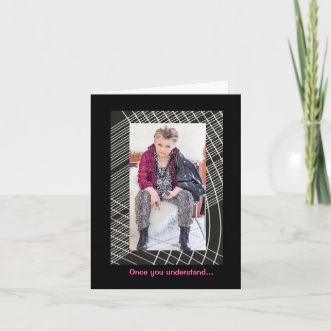 Entenda Pizza, entenda o Cartão de Saudação da Vid (Frente)