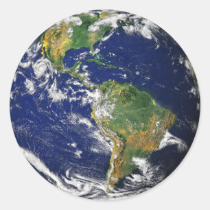 Enterre nossas etiquetas redondas do mundo