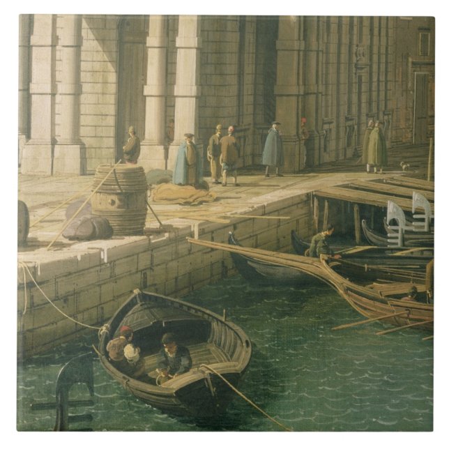 Entrada ao canal grande: Olhando ocidental, (Frente)