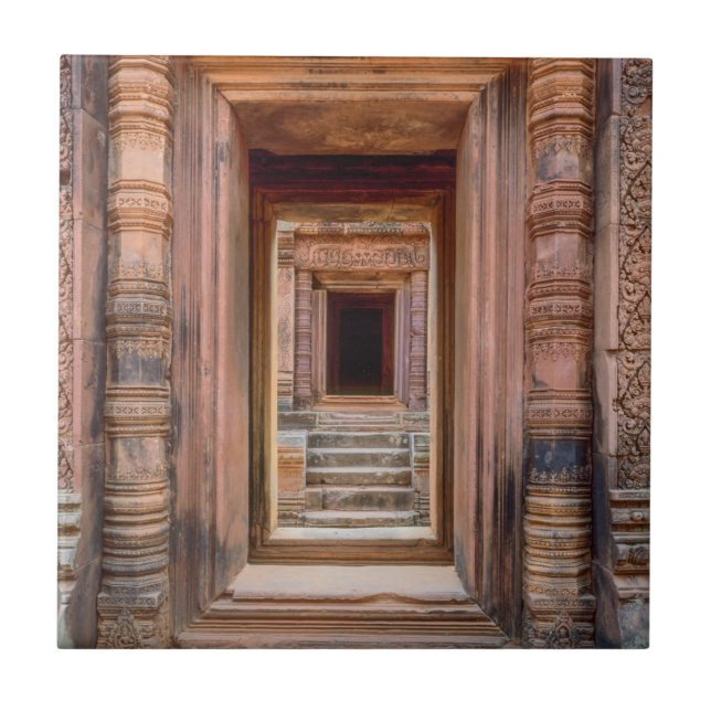 Entrada de Angkor Wat, Camboja (Frente)