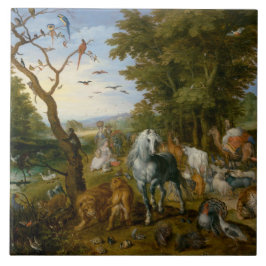 Entrada dos animais na arca de Noah (Brueghel)