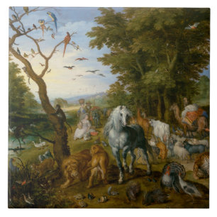 Entrada dos animais na arca de Noah (Brueghel)