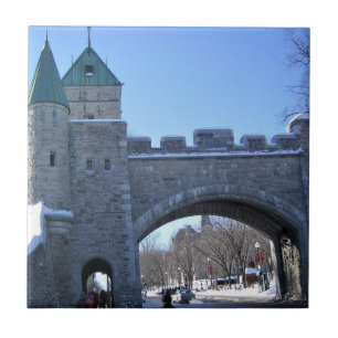 Entrada na Cidade Velha do Quebec, Quebec, Canadá