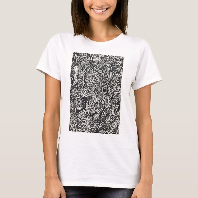 Entre, A Camiseta do Homem Microdot (Frente)