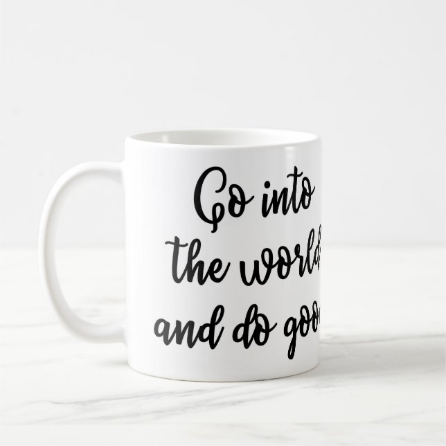 Entre no mundo e faça a boa caneca (Esquerda)