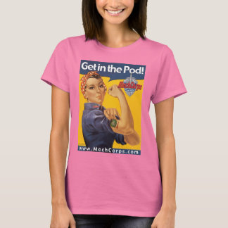 Entre no Pod - sapo MAD - camisa escura - MechCorp