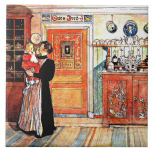 Entre o Natal e o Novo Aco, Carl Larsson,