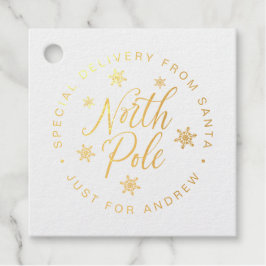 Entrega Especial do Polo Norte Personalizada