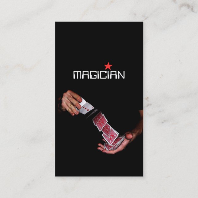 Entretenimento com Trick de Poker de Cartão Magico (Frente)