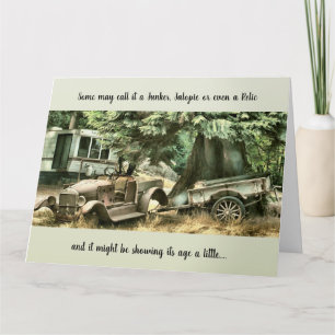 Envelhecer - Cartão de Aniversário