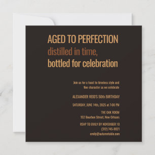 Envelhecido à Perfeição Aniversário de Whisky