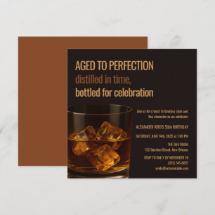 Envelhecido à Perfeição Aniversário de Whisky