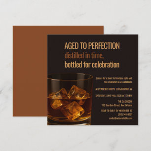 Envelhecido à Perfeição Aniversário de Whisky
