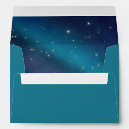 Envelope Azul Starry Sky