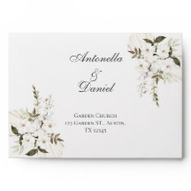 envelope Boho Wedding