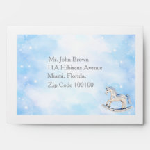 Envelope Chinoserie Baby Shower